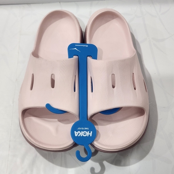 Hoka Ora Recovery 3 Cosmic Pearl Pink Comfort Slip on Slide Men's 13 - Picture 9 of 9